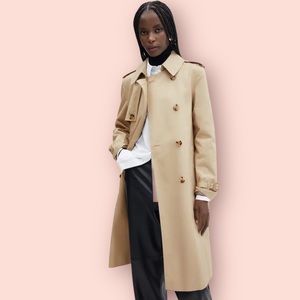 MANGO women’s trench coat